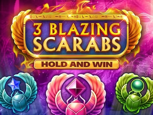 3 Blazing Scarabs Hold and Win thumbnail